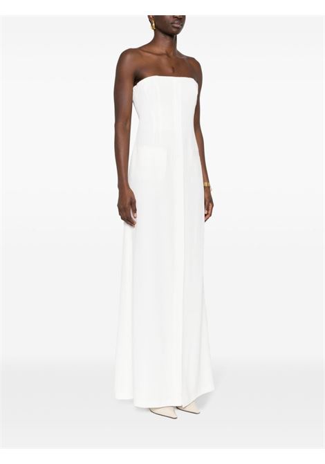 White strapless maxi dress - women ALBERTA FERRETTI | A044316180002